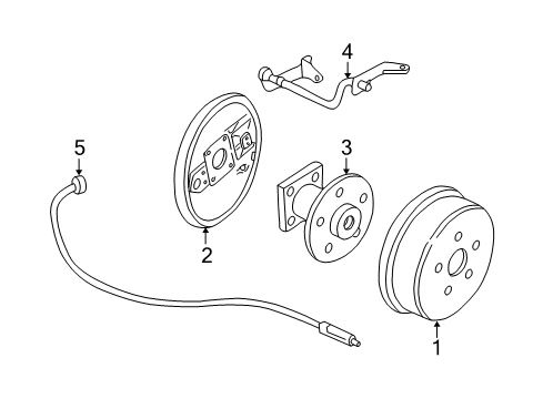 2000 Buick Century Rear Brakes Diagram