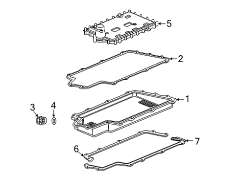 2020 Chevy Corvette Automatic Transmission, Maintenance Diagram