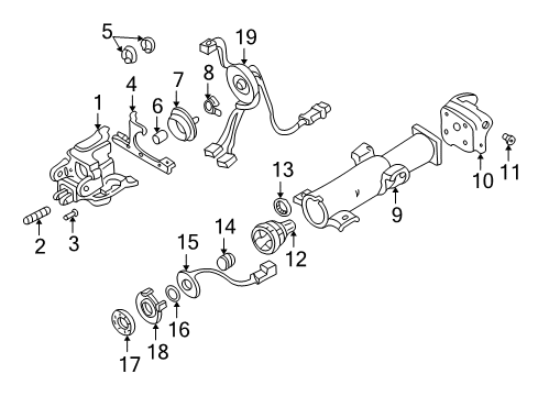 1999 Pontiac Grand Am Housing & Components Diagram