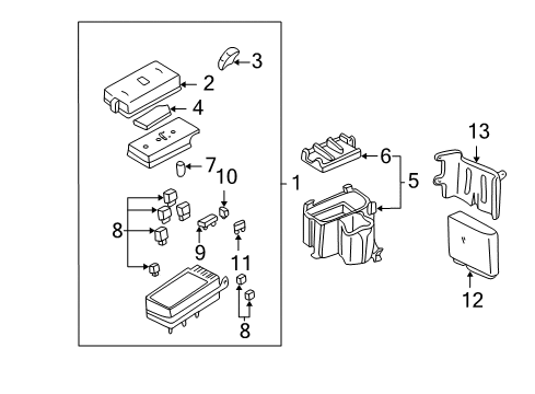 2004 Buick LeSabre Starter Diagram 3 - Thumbnail