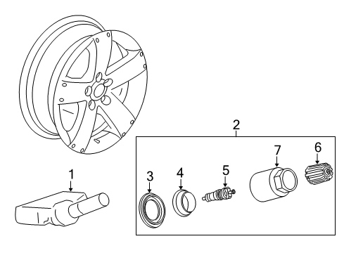 2007 Pontiac Torrent Tire Pressure Monitoring Diagram