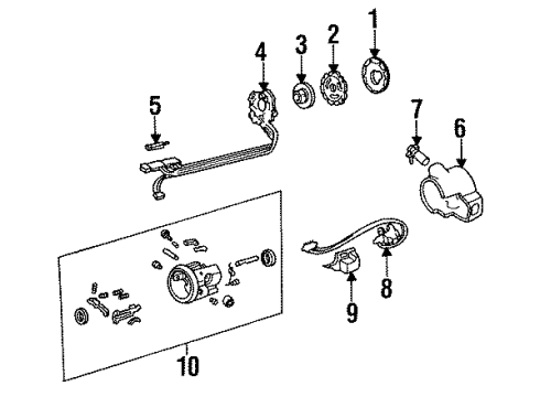 1984 Buick Century Ignition Lock, Electrical Diagram 4 - Thumbnail