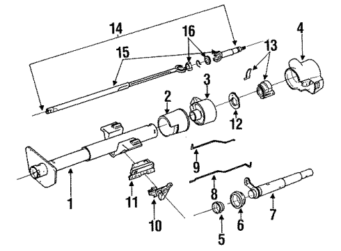 1994 Chevy Impala Ignition Lock Diagram