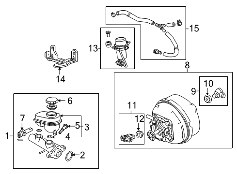 2010 Cadillac CTS Dash Panel Components Diagram 2 - Thumbnail