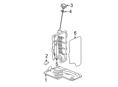 2015 Cadillac SRX Automatic Transmission, Maintenance Diagram