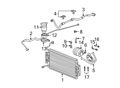 2000 Oldsmobile Alero Bolt Assembly, Hexagon Head W/Conical Washer Diagram for 11562302