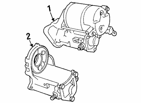 2002 Chevy Prizm Starter Diagram