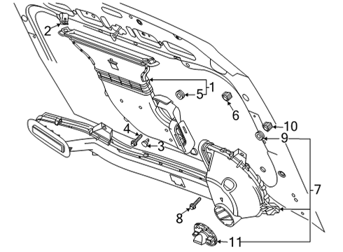 2021 Chevy Silverado 2500 HD Air Intake Diagram 2 - Thumbnail