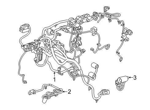 2022 Cadillac XT4 Wiring Harness Diagram