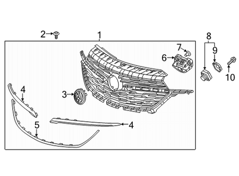 2021 Buick Encore GX Parking Aid Diagram 2 - Thumbnail