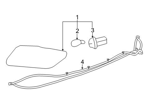 2015 Chevy Captiva Sport Rear Lamps - Side Marker Lamps Diagram