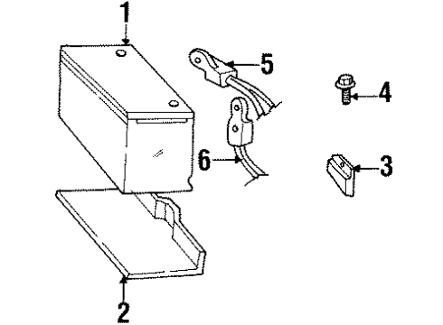 1994 Cadillac Seville Battery Diagram