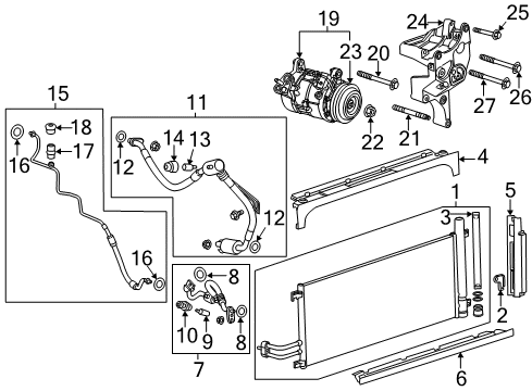 2018 Chevy Silverado 1500 Air Conditioner Diagram 3 - Thumbnail