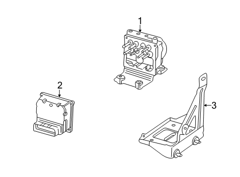 2003 Chevy Cavalier Anti-Lock Brakes Diagram 1 - Thumbnail