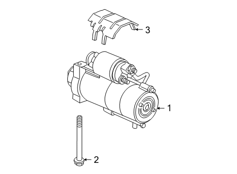 2009 GMC Savana 3500 Starter, Electrical Diagram 1 - Thumbnail