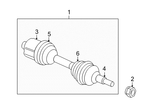 2012 Chevy Equinox Front Axle Diagram