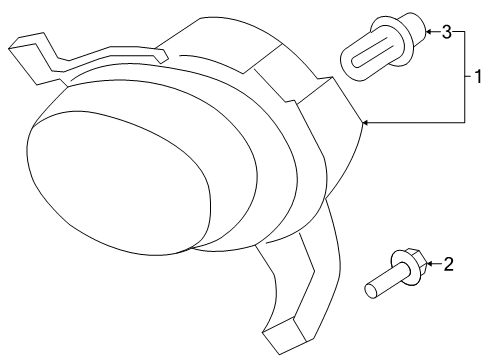 2009 Chevy Aveo5 Bulbs Diagram 1 - Thumbnail