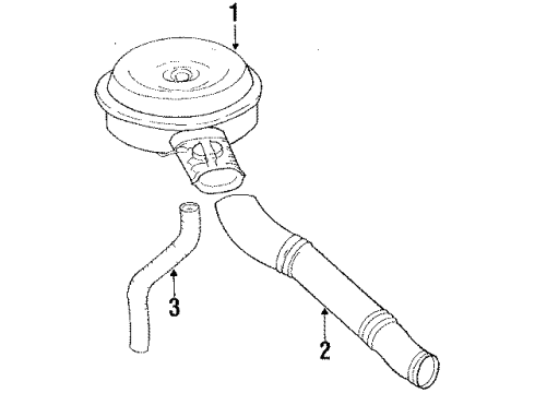 1985 Chevy K10 Air Inlet Diagram 3 - Thumbnail