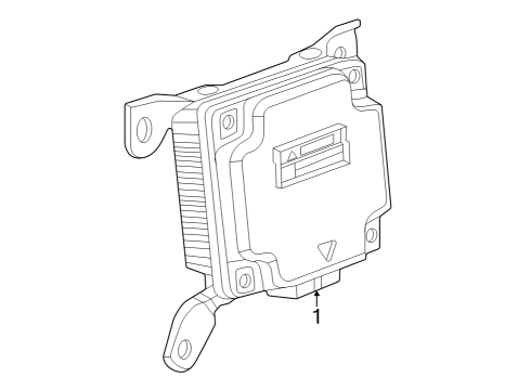 2023 Cadillac LYRIQ MODULE ASM-ACSRY AC & DC PWR CONT Diagram for 85164793