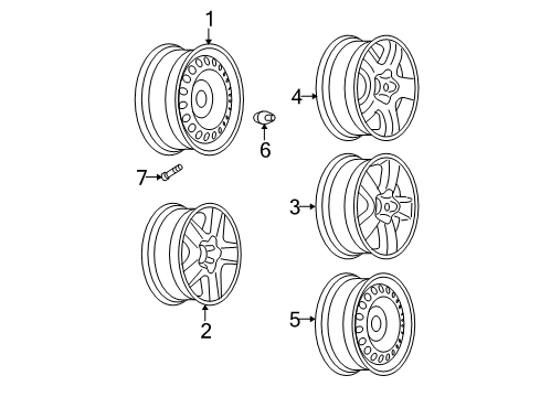 2007 Chevy Malibu Wheels Diagram