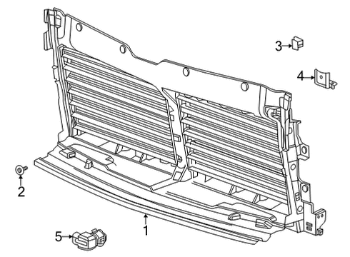 2022 Chevy Suburban Front Panel Diagram 1 - Thumbnail