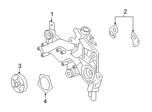 2007 Chevy Impala Cooling System, Radiator, Water Pump, Cooling Fan Diagram 2 - Thumbnail