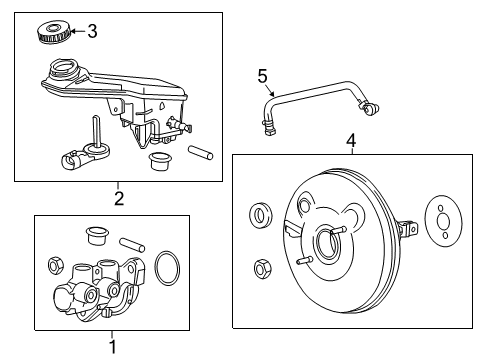 2016 Chevy Spark Vacuum Booster Diagram