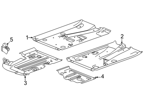 2023 Buick Envision Splash Shields Diagram 2 - Thumbnail