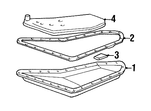 1993 Oldsmobile Achieva Automatic Transmission, Maintenance Diagram 1 - Thumbnail