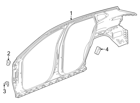 2024 Chevy Trax Uniside Diagram