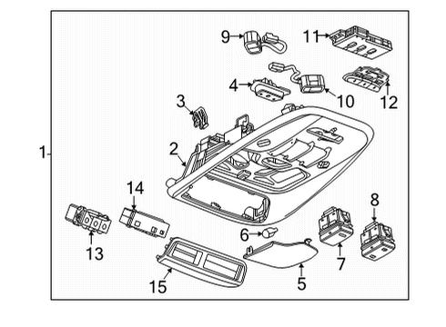 2023 Buick Encore GX Sunroof - Electrical Diagram 1 - Thumbnail