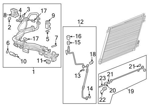 2022 GMC Hummer EV Pickup Switches & Sensors Diagram 2 - Thumbnail