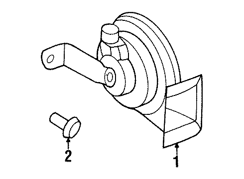 2002 Saturn SC1 Horn Diagram