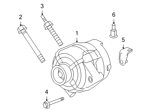 2007 Chevy Uplander Alternator Diagram