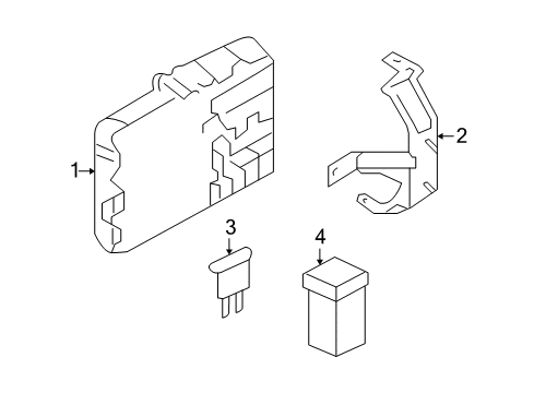 2010 Pontiac G3 Fuse & Relay Diagram 2 - Thumbnail