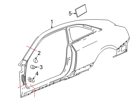 2019 Cadillac ATS Uniside Diagram