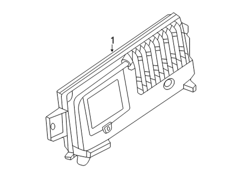 2022 GMC Hummer EV Pickup Electrical Components Diagram 1 - Thumbnail