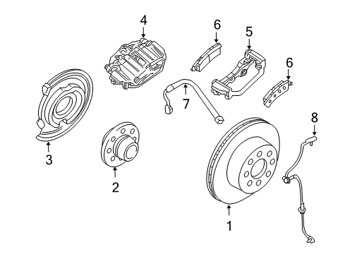 2009 GMC Sierra 1500 Anti-Lock Brakes Diagram 7 - Thumbnail