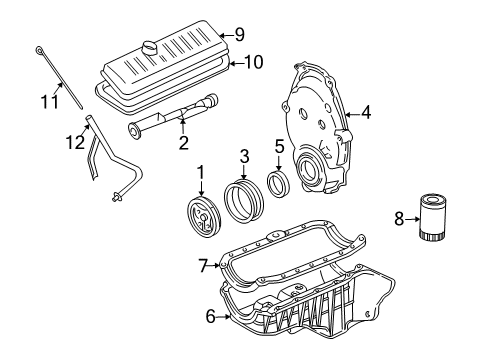 2007 GMC Sierra 1500 Filters Diagram 5 - Thumbnail