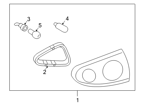 2005 Chevy Cavalier Tail Lamps Diagram