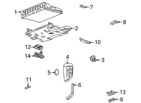 2020 Cadillac CT5 Controls - Instruments & Gauges Diagram