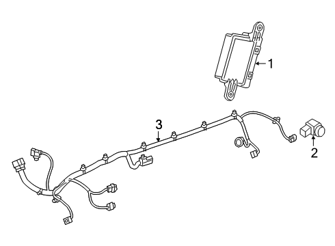 2020 GMC Canyon Electrical Components Diagram 2 - Thumbnail