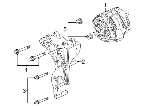 2012 Cadillac Escalade ESV Alternator Diagram