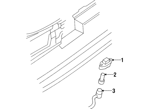 1993 Buick Roadmaster License Lamps, Electrical Diagram 1 - Thumbnail