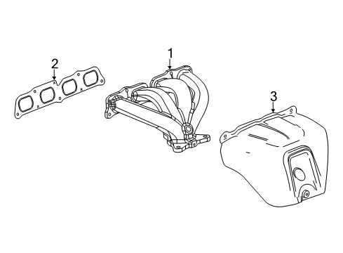 2014 Cadillac ATS Exhaust Manifold Diagram 2 - Thumbnail