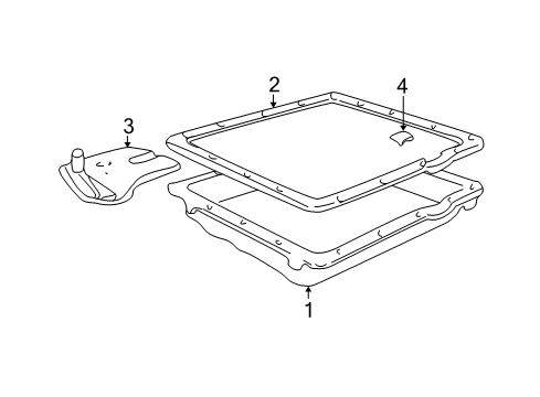 1997 Oldsmobile Bravada Transmission Diagram