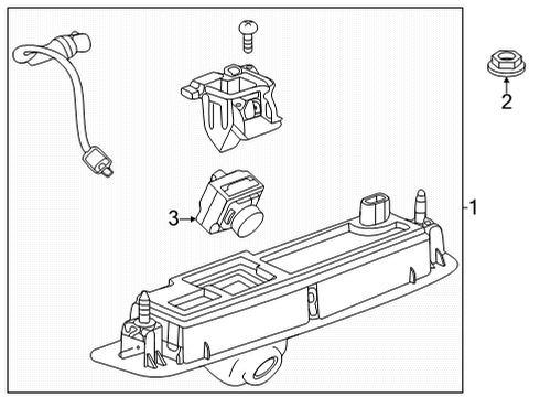 2022 Cadillac CT5 Parking Aid Diagram 11 - Thumbnail