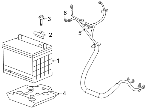 2006 Buick Terraza Battery Diagram