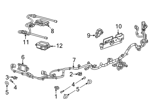 2022 Cadillac Escalade ESV Lift Gate - Electrical Diagram 2 - Thumbnail