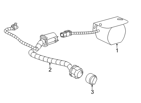 2017 GMC Sierra 2500 HD Electrical Components Diagram 2 - Thumbnail